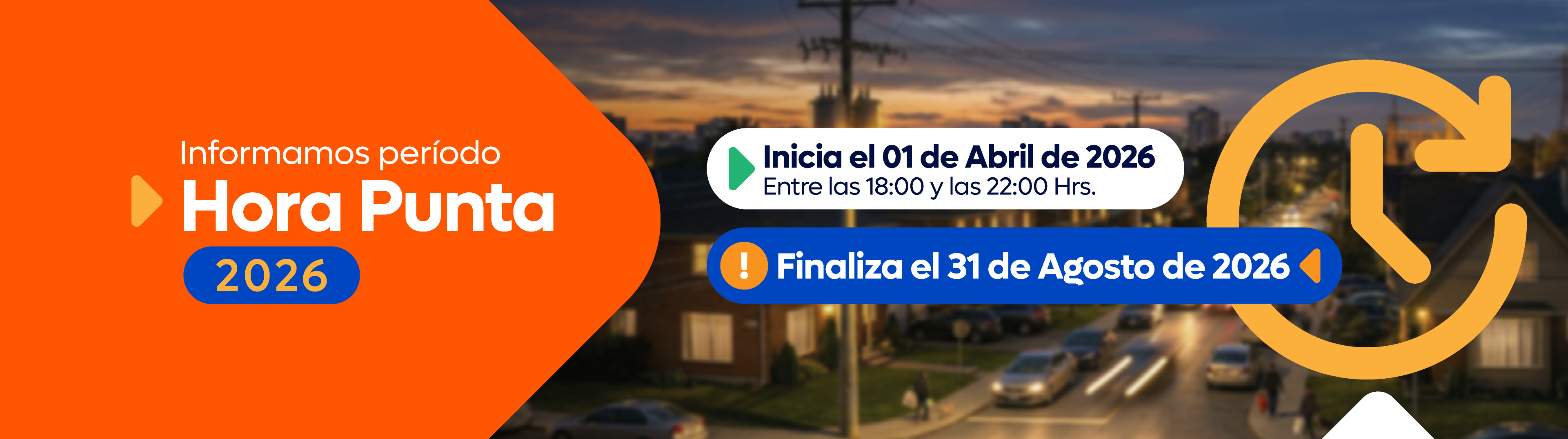 Horario Punta